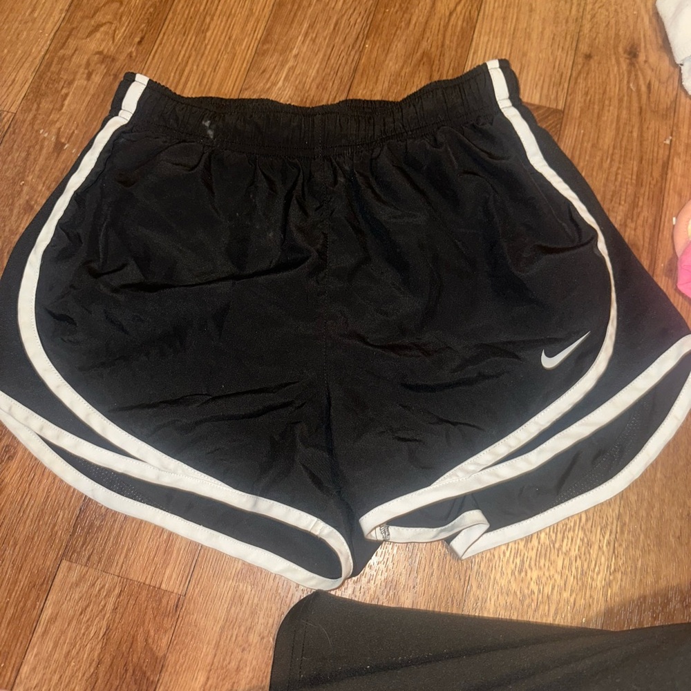 Nike Black Athletic Shorts Lightweight Performance